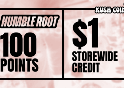 100 Points: $1 Storewide Credit