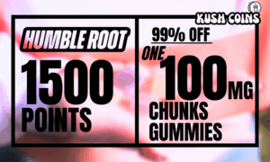 1500 Points: 99% off Humble Root Chunks Edible picture