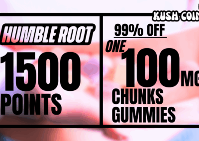 1500 Points: 99% off Humble Root Chunks Edible