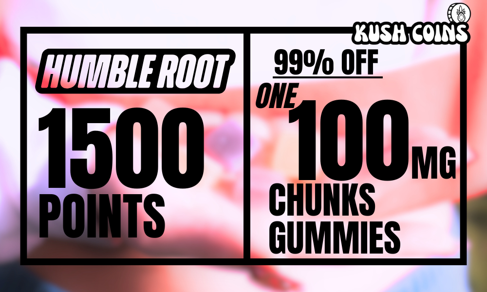 1500 Points: 99% off Humble Root Chunks Edible