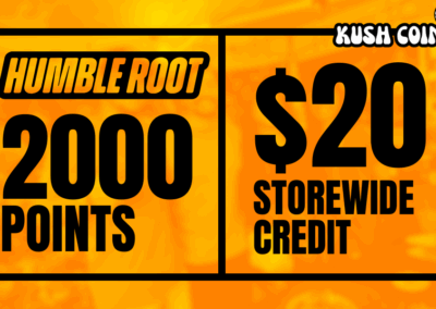 2000 Points: $20 Storewide Credit