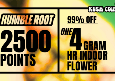 2500 Points: 99% off 4g Humble Root Flower