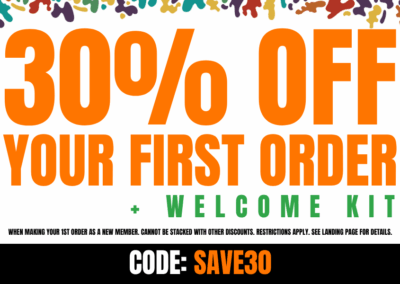 30% off Your 1st Order