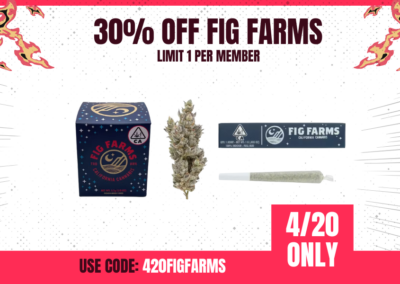 4/20: 30% off Fig Farms