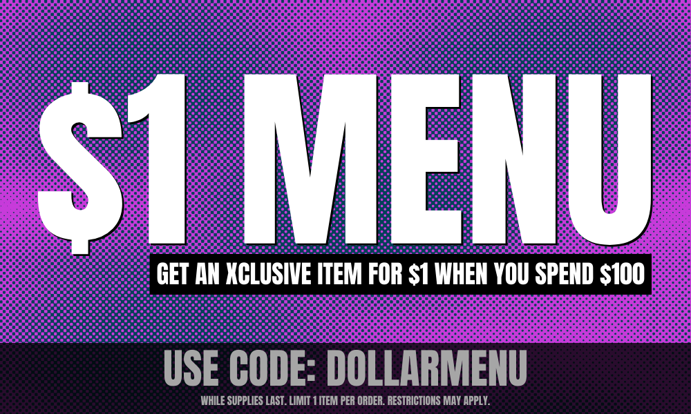 Spend $100, Shop our $1 Menu!