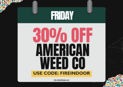 Friday: 30% off American Weed Co