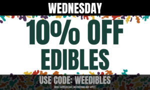 Wednesday: 10% off Edibles picture