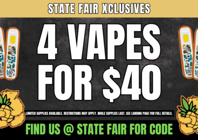 4 Vapes for $40