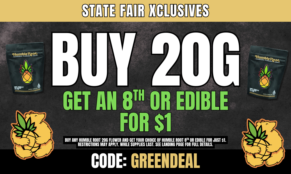 Buy 20g, Get 8th or Edible for $1 picture