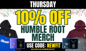 Thursday: 10% off Humble Root Merch picture