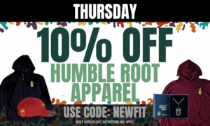 Thursday: 10% off Humble Root Apparel picture