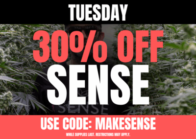 Tuesday: 30% off Sense