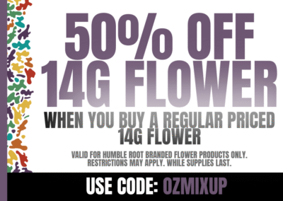50% off 14g Flower