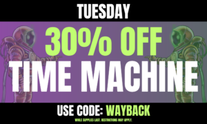 Tuesday: 30% off Time Machine picture