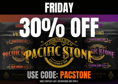 Friday: 30% off Pacific Stone
