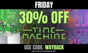 Friday: 30% off Time Machine picture