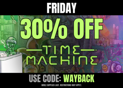 Friday: 30% off Time Machine