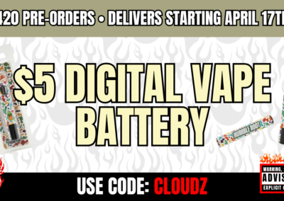 $5 Digital Vape Battery