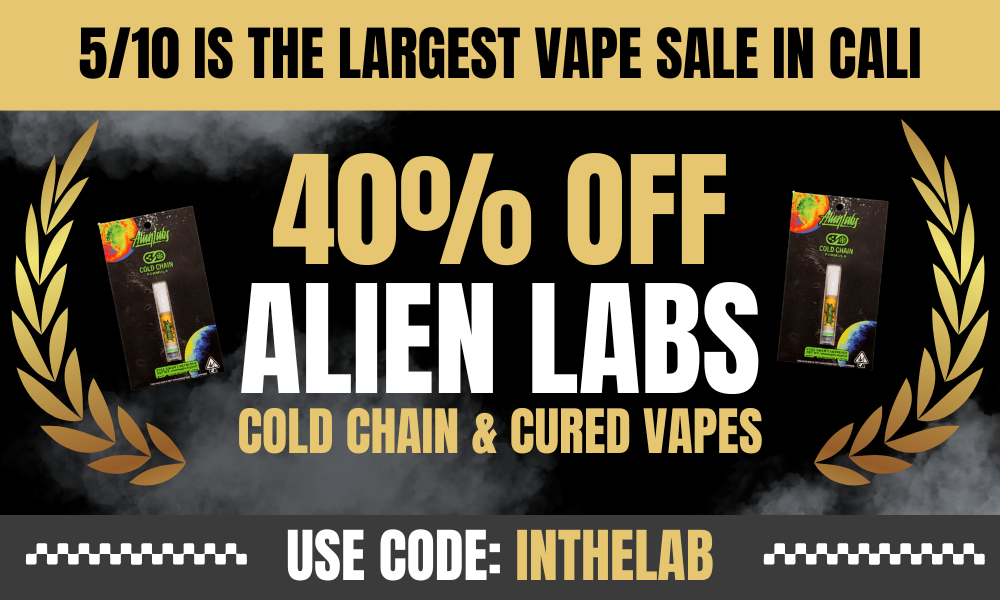 40% off Alien Lab Vapes