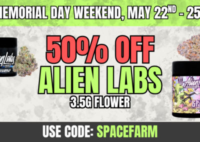 50% off Alien Labs 8ths