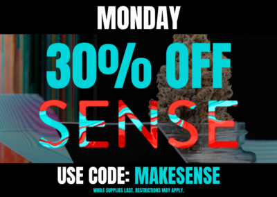 Monday: 30% off Sense