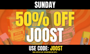 Sunday: 50% off Joost picture